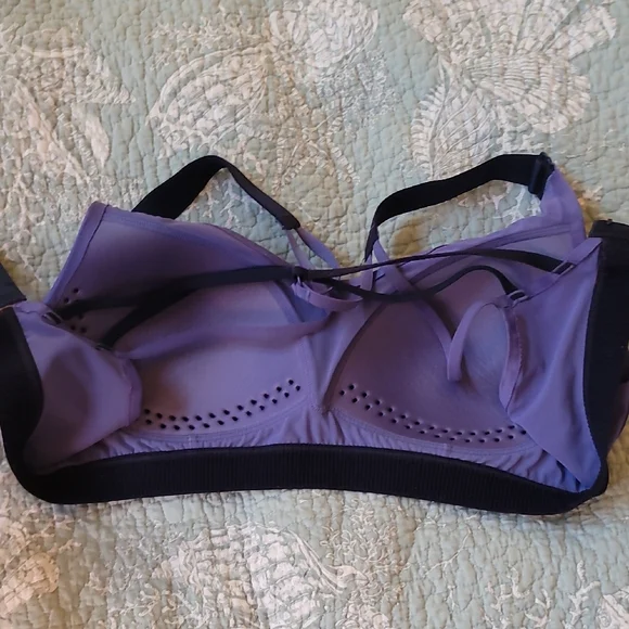Calia Purple Strappy Sports Bra - Picture 4 of 7